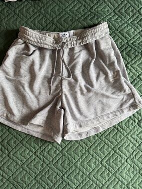 adidas Heather Gray Women’s Casual Athletic Shorts
